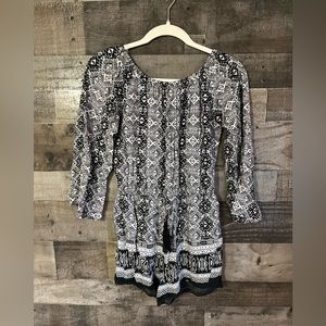 Love Culture Off the Shoulder Romper